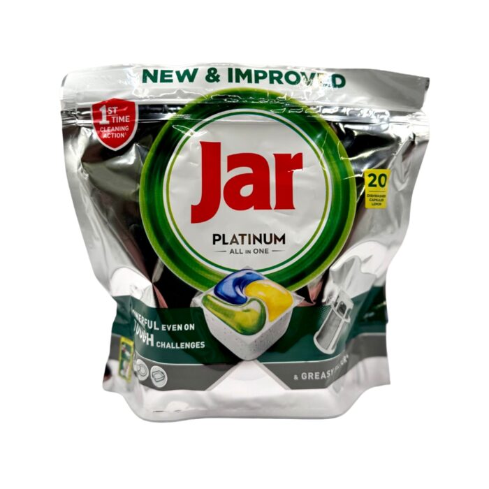 Jar Platinum All in One Lemon Mosogatógép Tabletta – 20 db