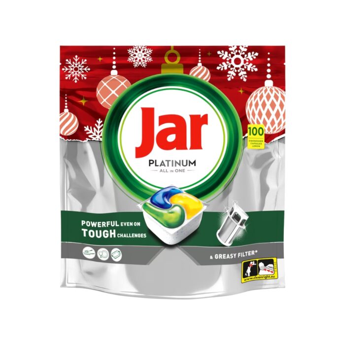 Jar Platinum all-in-one mosogatógékapszula - 100 db